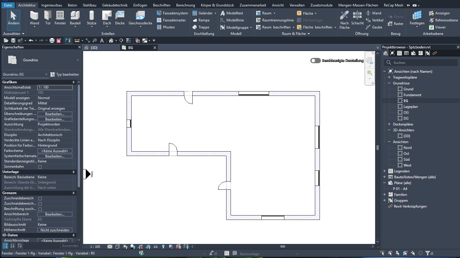 Bauteile in Revit